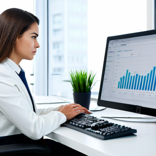 Home 4 Cybersecurity Professional at Work**
A cybersecurity expert in a modern, brightly lit office. She is fully clothed in a professional business suit, working at a computer, analyzing data on multiple screens. The office has sleek, minimalist design. Focus on her concentration and dedication. Safe for work, appropriate content, professional, perfect anatomy, correct proportions, natural pose, well-formed hands, proper finger count, natural body proportions.
**