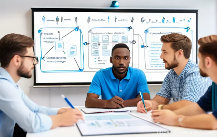 정보보안 실기 시험에서 점수를 올리는 비결 - **Prompt 1: Focused Cybersecurity Analyst in an Optimized Workspace**
    "A young, diverse individu...