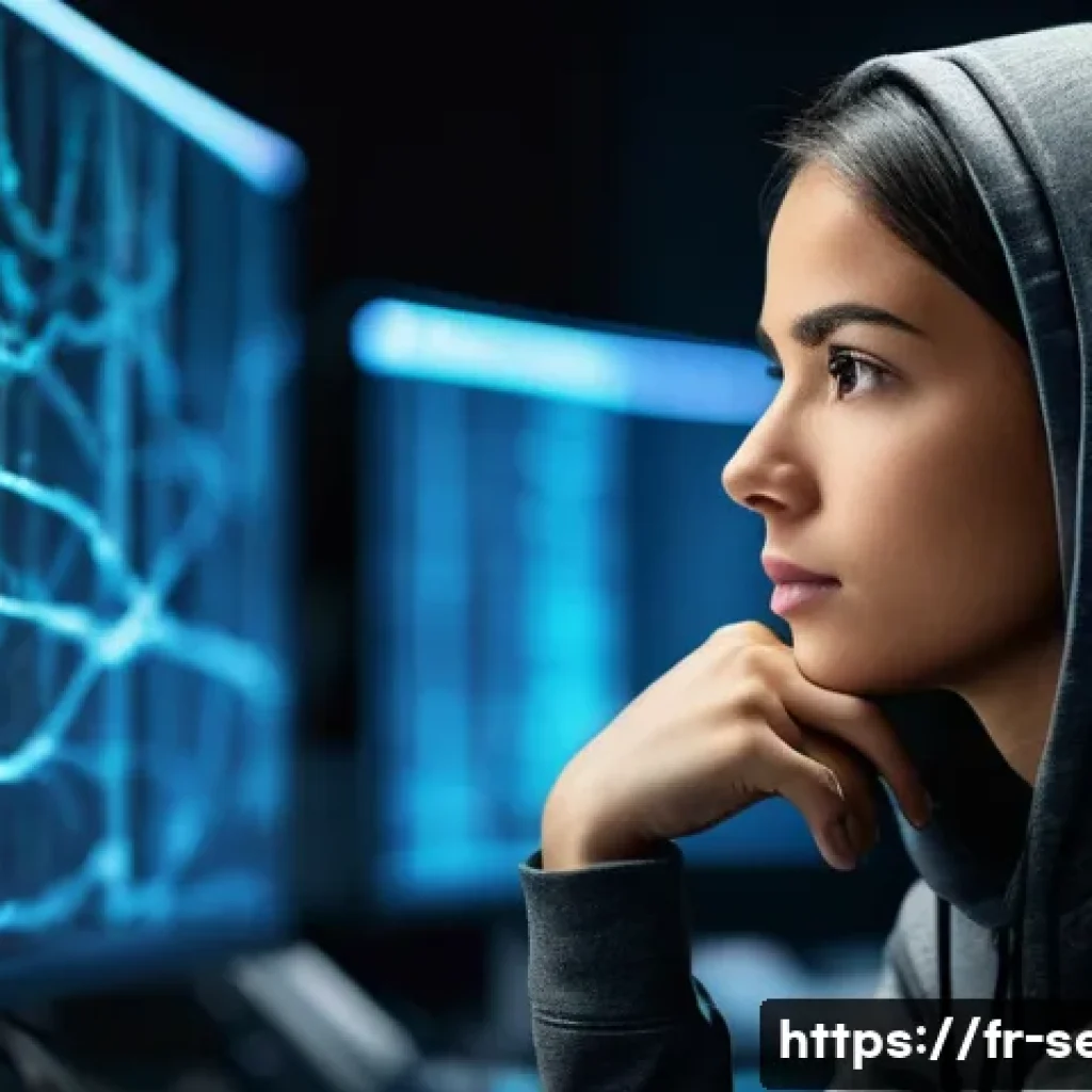 정보보안기사 실기 시험에서 자주 출제되는 문제 분석 - **Prompt:** "A focused cybersecurity professional, either male or female, deeply immersed in thought...