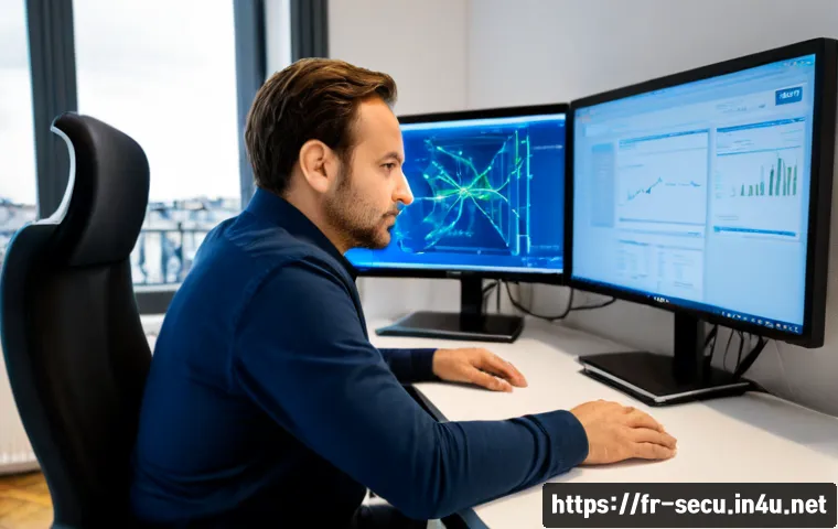 Home 17 정보보안 실무에서 VPN 구축 사례와 경험 - Photorealistic French cybersecurity consultant configuring a secure VPN gateway in a modern Paris of...